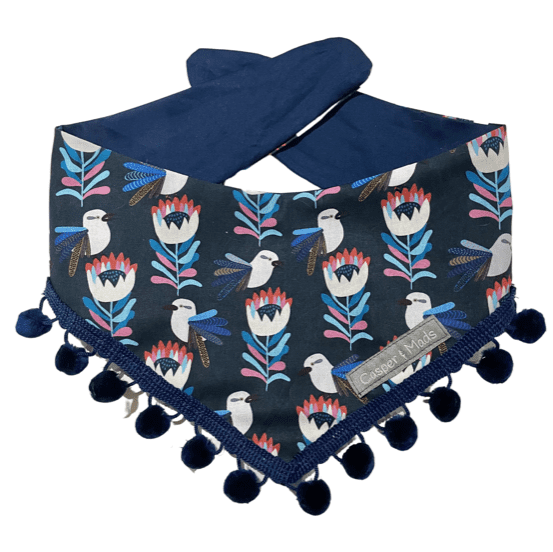 Kookaburra Bandana with Fringe - info-0712