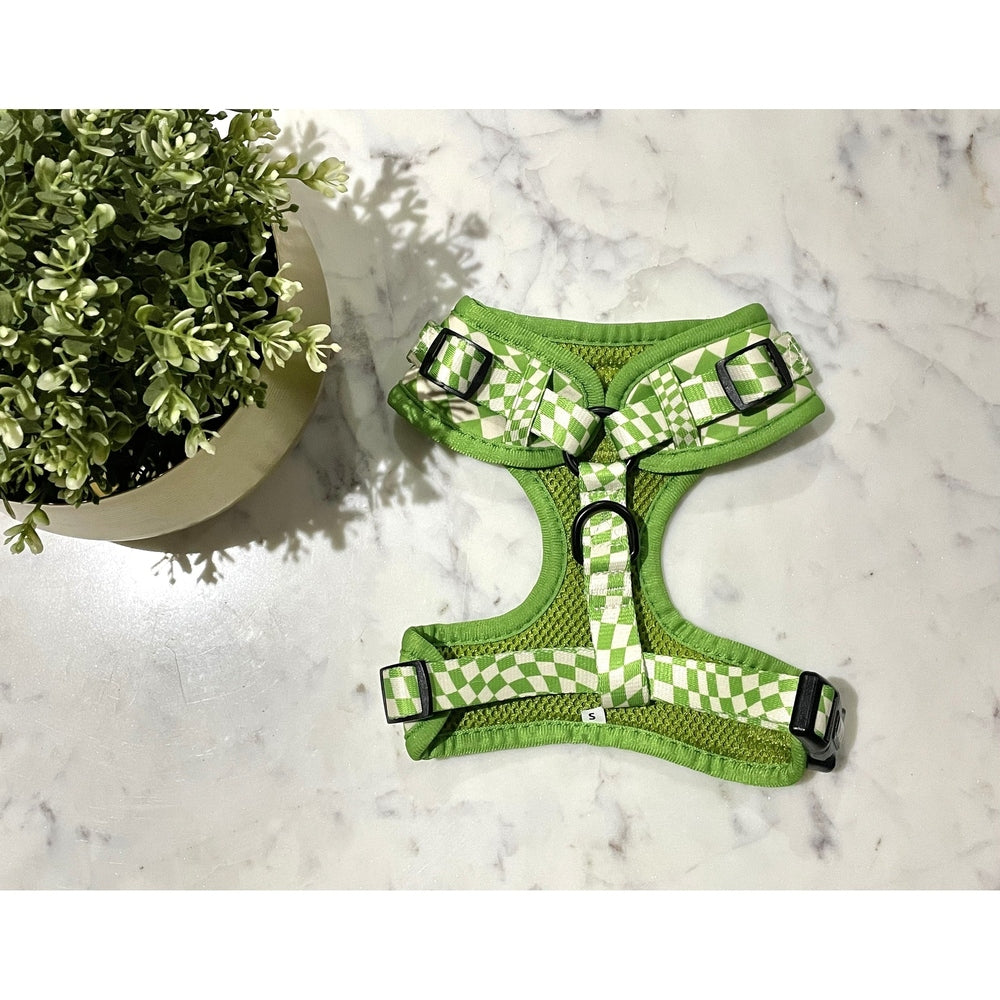 Lime Soda Adjustable Dog Harness