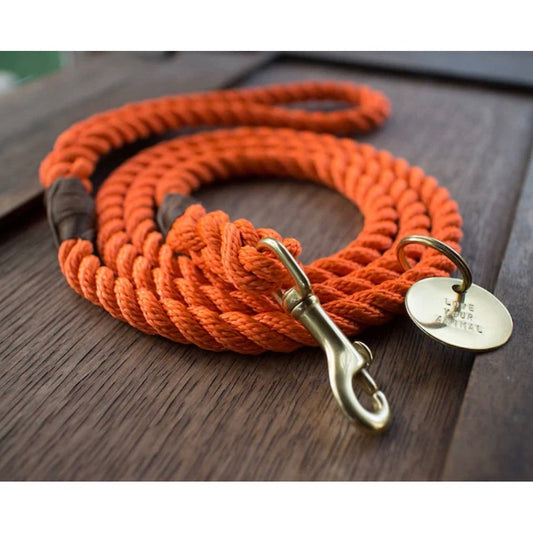 Rope Lead: Orange - info-0712