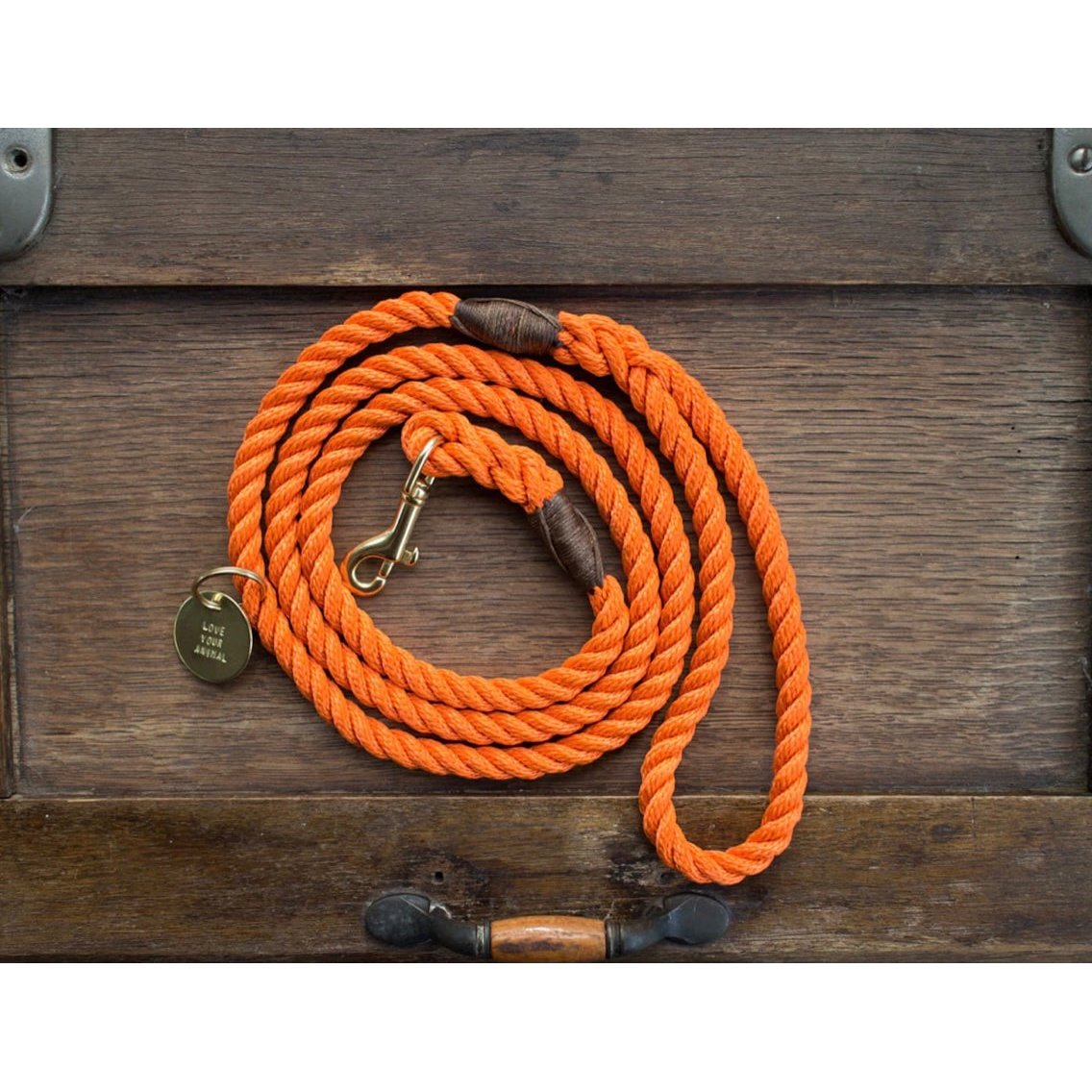 Rope Lead: Orange - info-0712